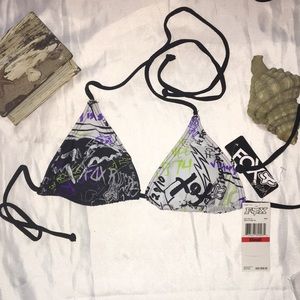 NWT FOX Ride On Triangle Top